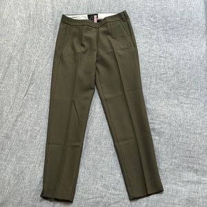 J. Crew Martie Pant 000P Olive Green